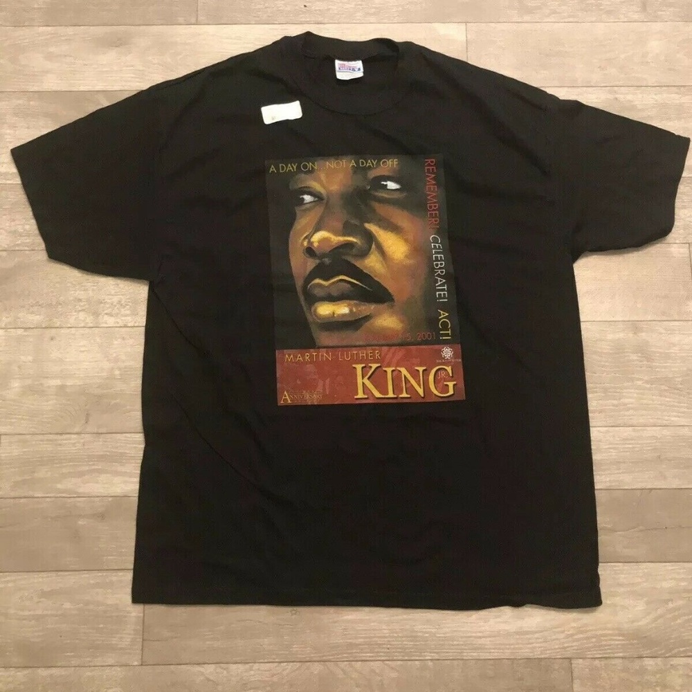 Vtg Martin Luther King Rap T-Shirt Xl Deadstock